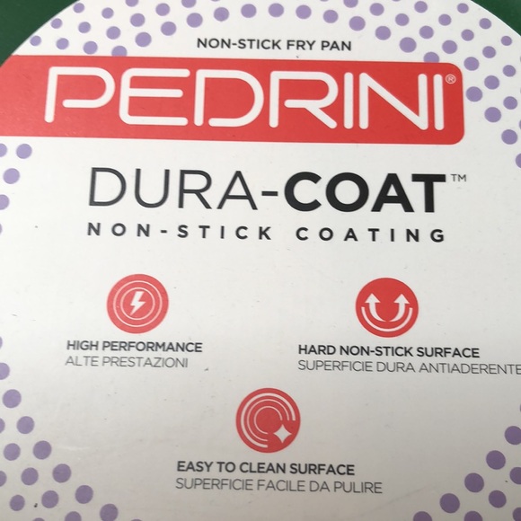 New non stick 8” fry pan pretty green - Picture 2 of 4